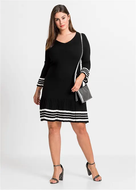 Robe douce en maille, bonprix