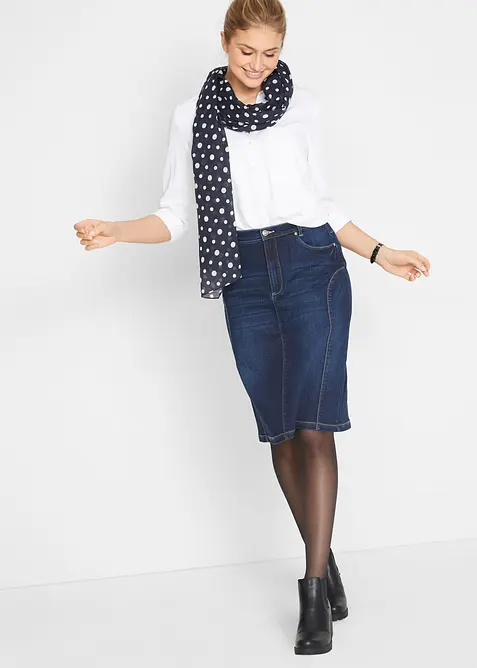 Jupe extensible à taille haute confortable, bonprix