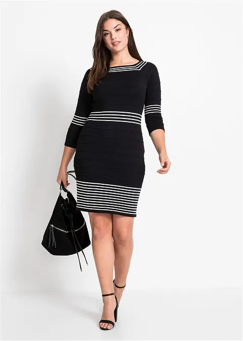 Robe douce en maille, bonprix