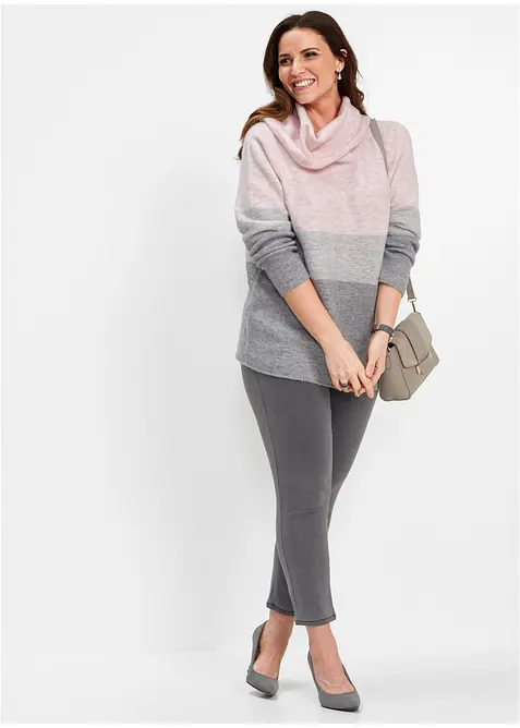 Pull à col roulé, bonprix