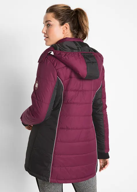 Manteau de ski matelassé technique, imperméable, bonprix
