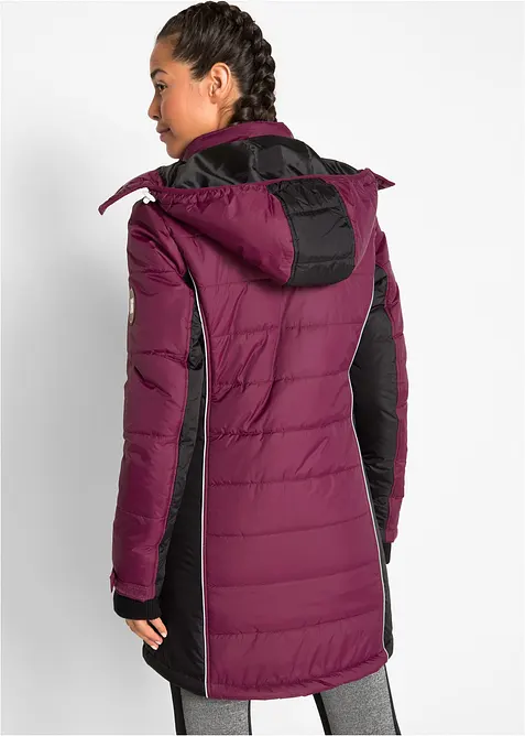 Manteau de ski matelassé technique, imperméable, bonprix