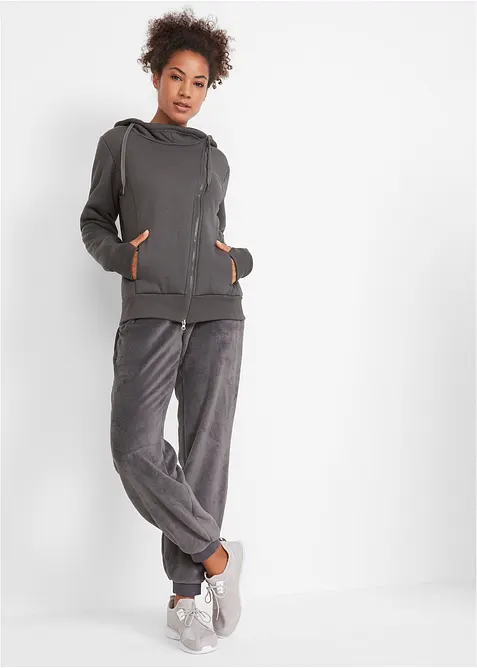 Pantalon de jogging à taille élastiquée, bonprix