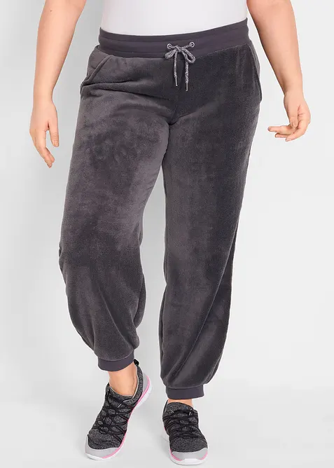 Pantalon de jogging à taille élastiquée, bonprix