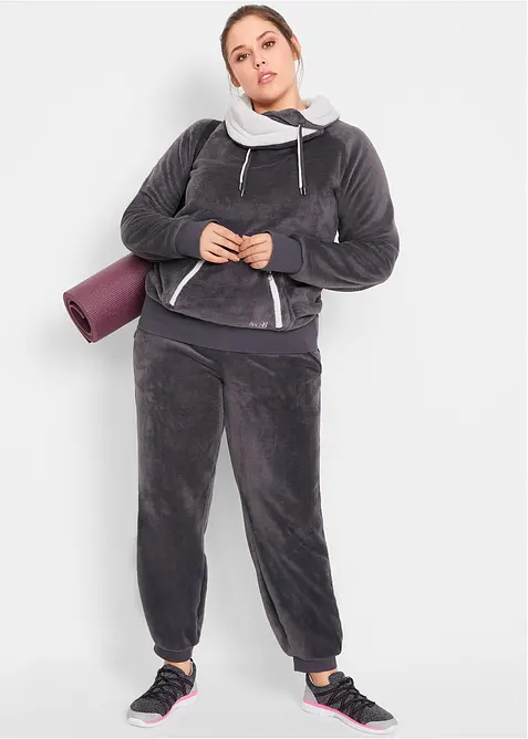 Pantalon de jogging à taille élastiquée, bonprix