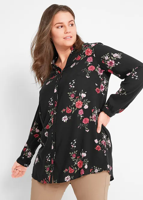 Tunique longue en viscose fluide, bonprix