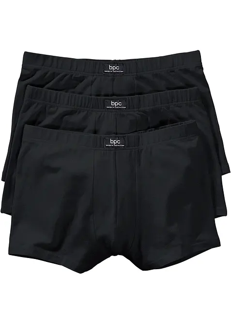 Lot de 3 boxers coton, bonprix