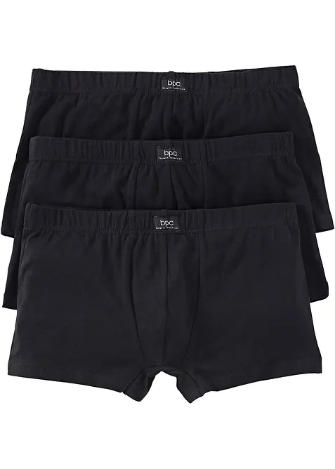 Lot de 3 boxers coton, bonprix