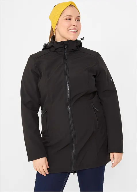 Parka déperlante en softshell, bonprix