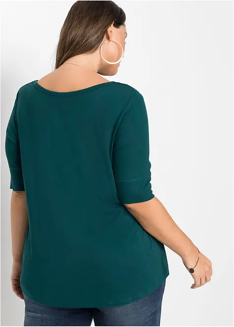 T-shirt doux en viscose extensible, bonprix
