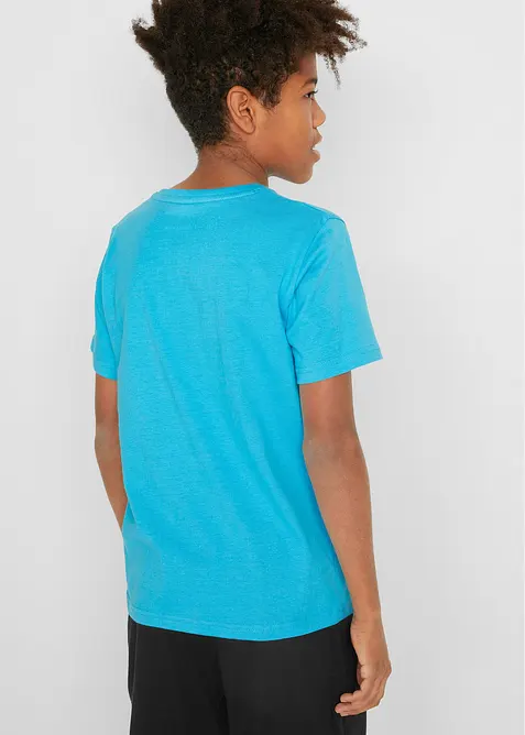 Lot de 2 T-shirts 100% coton, bonprix