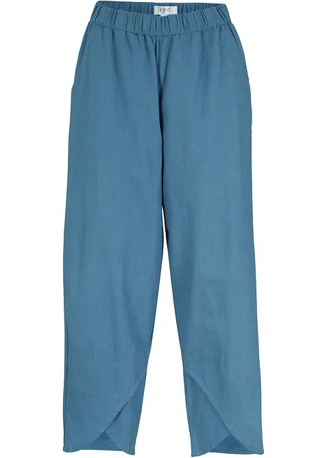 Pantalon 3/4 aérien en lin mélangé, bonprix