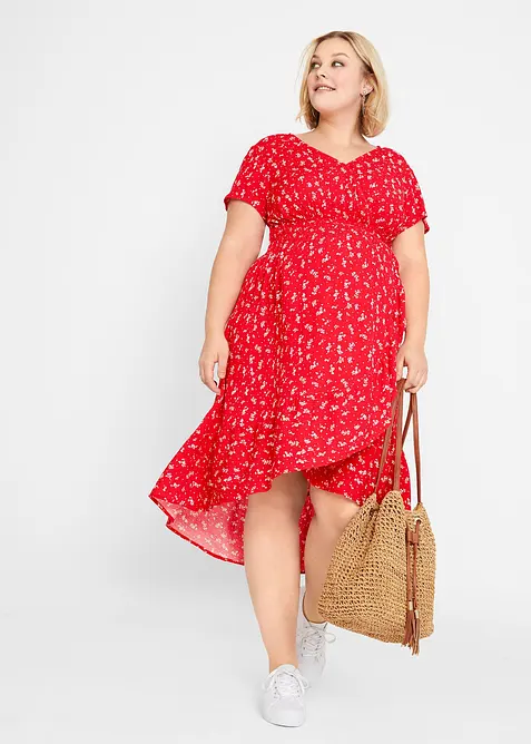 Robe de grossesse et d’allaitement en viscose fluide, bonprix