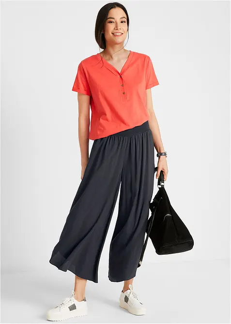 Jupe-culotte longueur mollet en viscose, bonprix