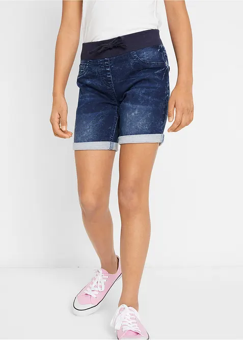Short en jean taille mi-haute, bonprix