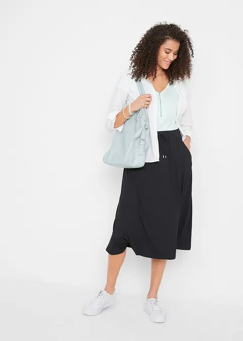 Jupe en jersey coton extensible, bonprix