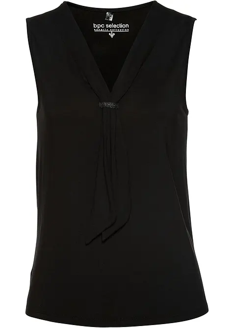 Top à col lavallière, bonprix