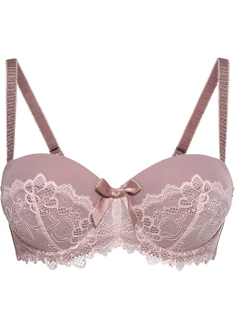 Soutien-gorge balconnet &agrave; armatures, bonprix