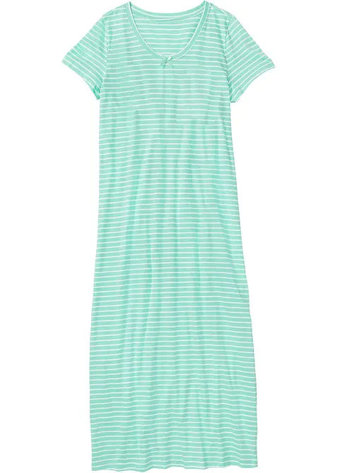 Chemise de nuit longue 100% coton, bonprix
