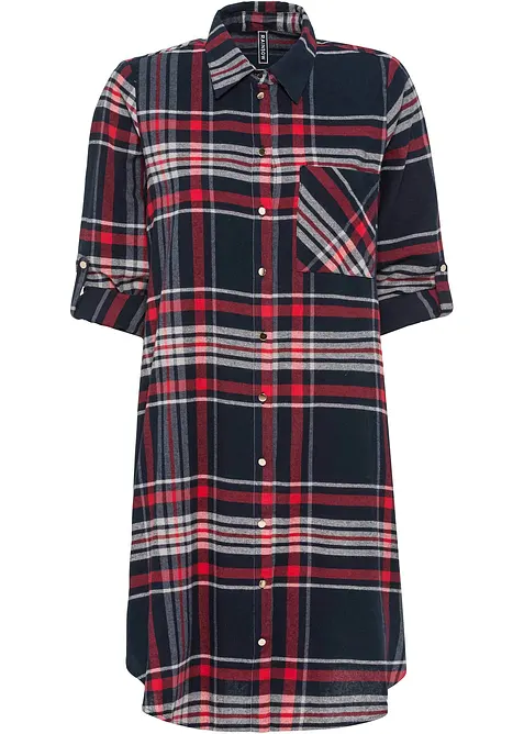 Robe-chemise 100% coton, bonprix