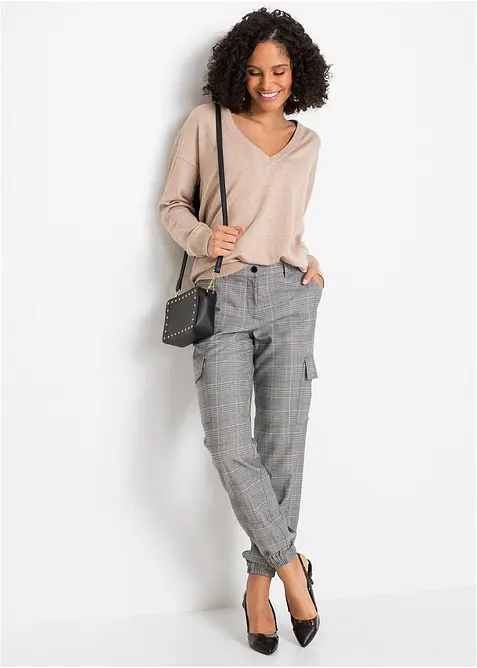 Pull oversize en viscose mélangée, bonprix