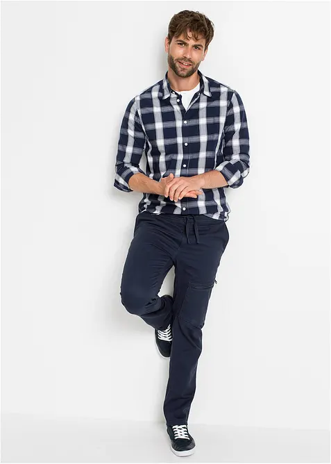 Chemise manches longues 100% coton, bonprix