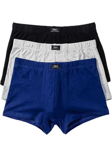 Lot de 3 boxers coton, bonprix