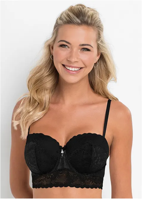Soutien-gorge balconnet en dentelle, bonprix