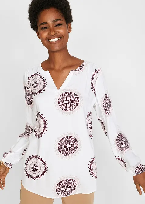 Tunique-blouse en viscose douce, bonprix