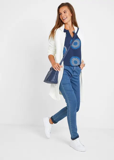 Tunique-blouse en viscose douce, bonprix