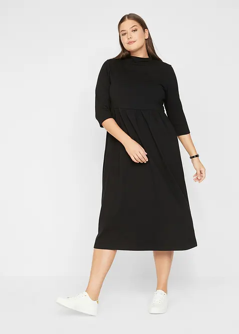 Robe en jersey, manches 3/4, bonprix