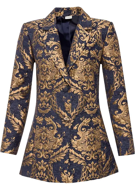 Blazer en jacquard brillant, bonprix