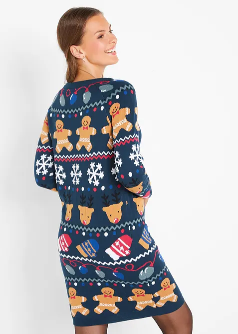 Robe de Noël en maille, bonprix