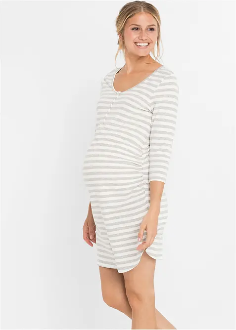 Chemise de nuit d’allaitement coton, bonprix