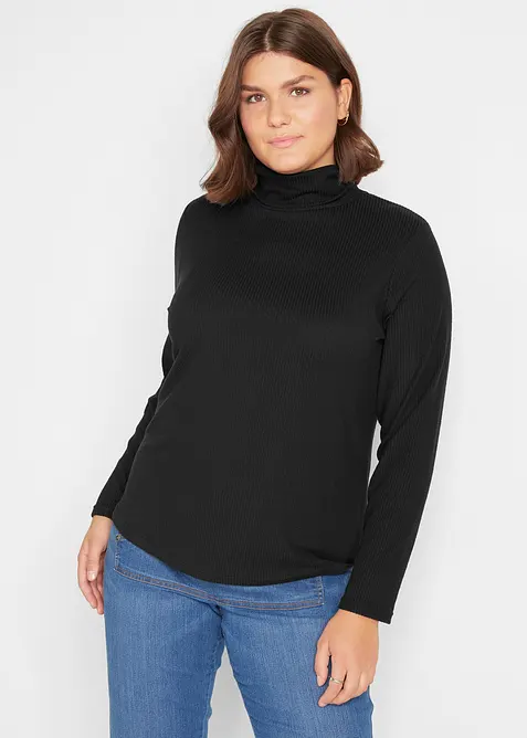 Pull chaud à col roulé, bonprix