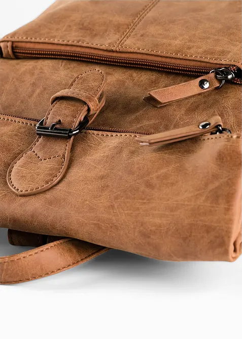 Sac &agrave; dos avec poche ext&eacute;rieure et boucle, bonprix