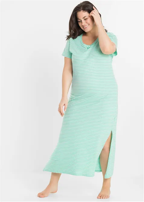 Chemise de nuit longue 100% coton, bonprix