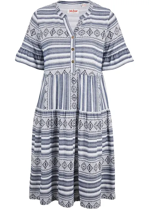 Robe en jersey de viscose mélangée, bonprix