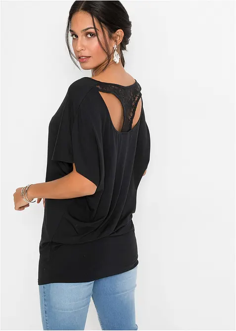 T-shirt en viscose mélangée, bonprix