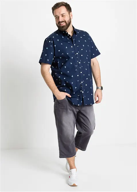 Chemise manches courtes 100% coton, bonprix