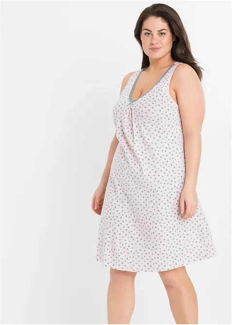 Nuisette courte et douce en viscose m&eacute;lang&eacute;e, bonprix