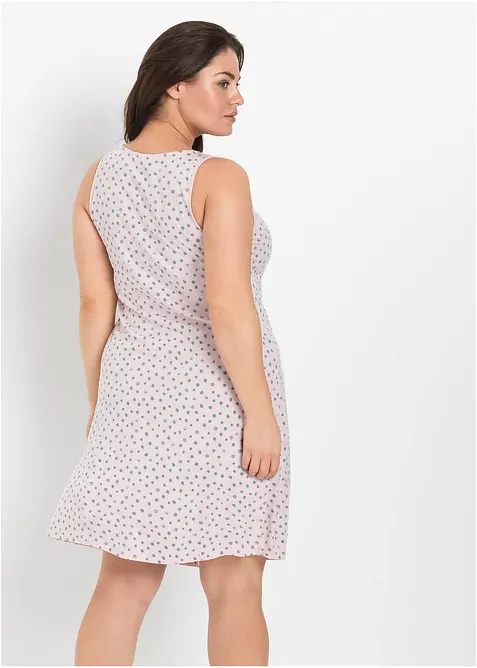 Nuisette courte et douce en viscose m&eacute;lang&eacute;e, bonprix