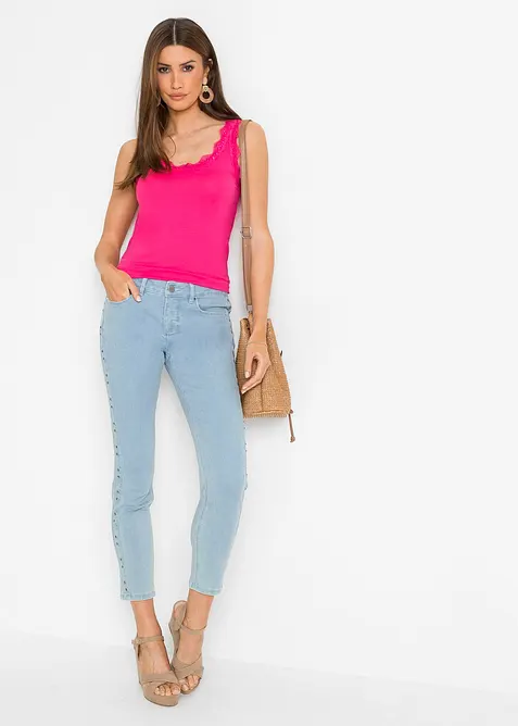 Tops &agrave; dentelle, bonprix