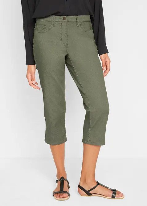 Jean droit, taille mi-haute et confortable, bonprix