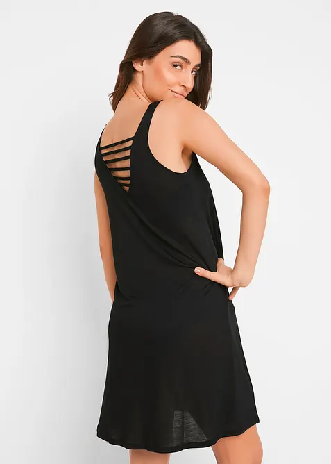 Robe de plage transparente en viscose, bonprix