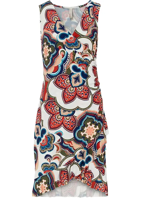 Robe courte à volants, bonprix