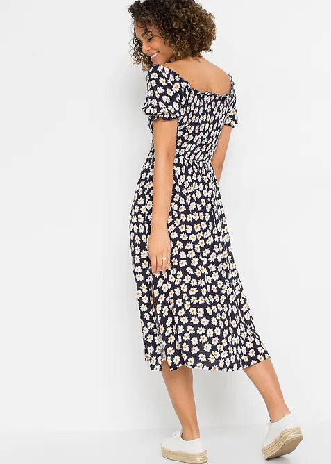 Robe midi 100% viscose, bonprix