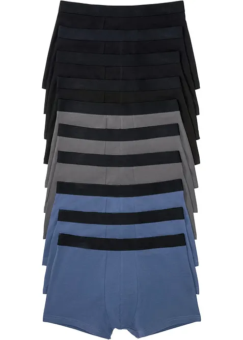 Lot de 10 boxers coton, bonprix