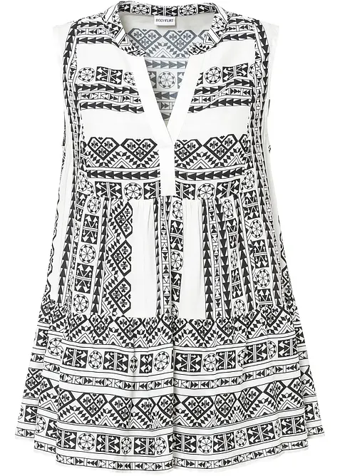 Blouse sans manches en viscose douce, bonprix