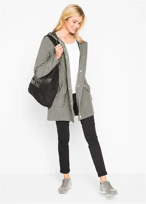 Parka softshell avec capuche, bonprix